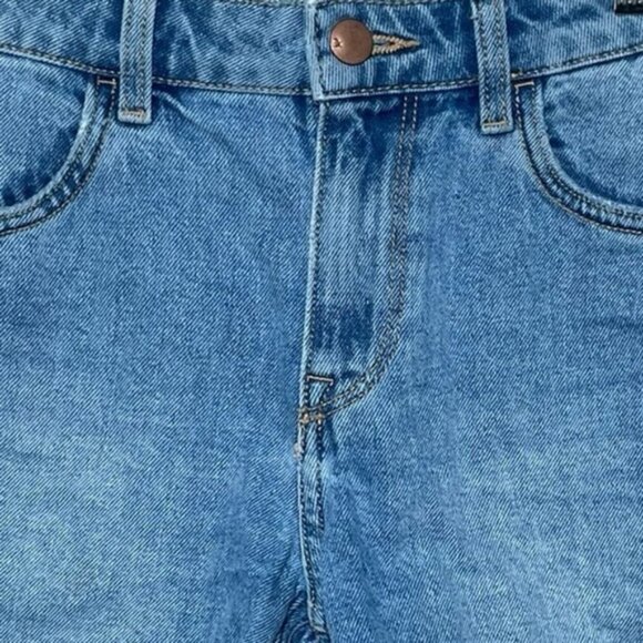 H&M Denim Shorts 6 Medium Summer Jean Short Mom Jeans Pant Bottom Beach Vacation - Picture 5 of 9